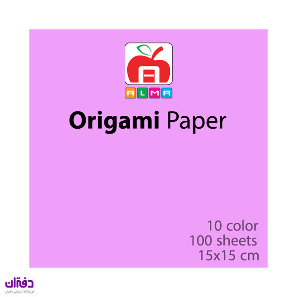 کاغذ اوریگامی 10 رنگ